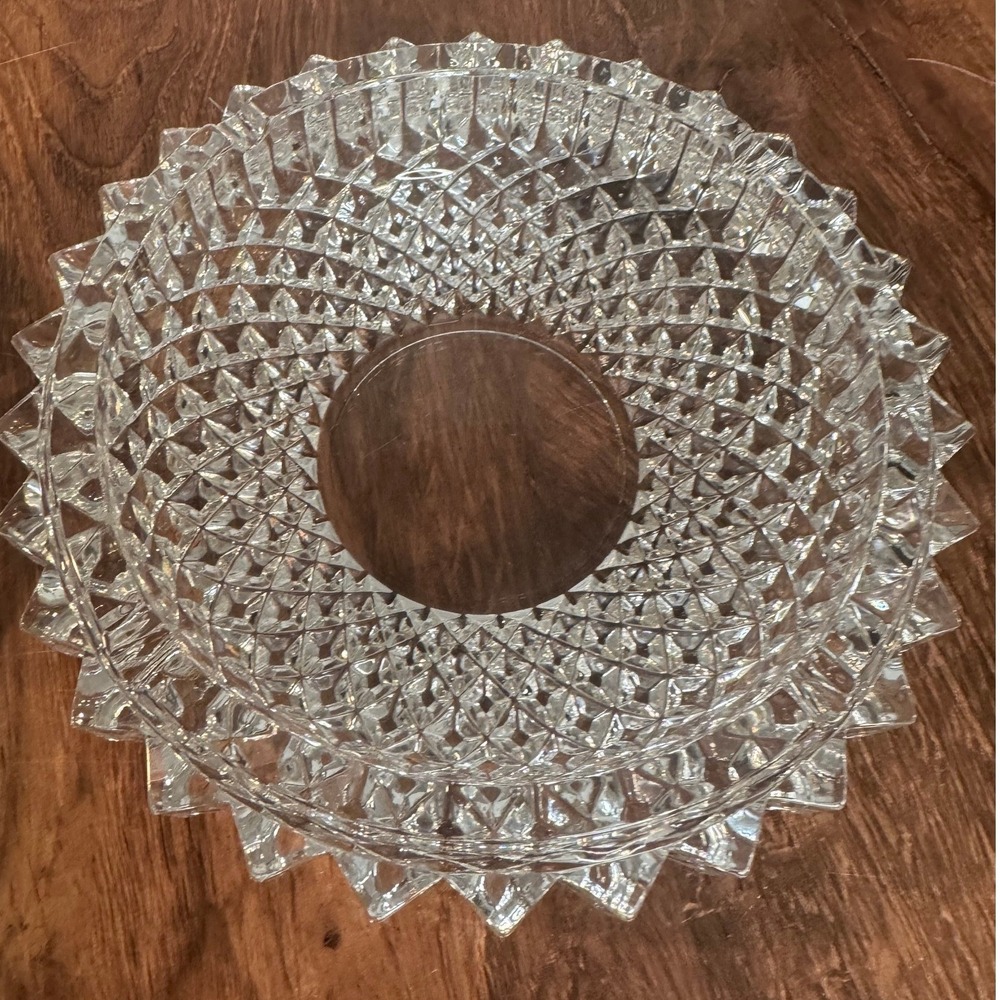 Vintage Mikasa‎ Hoya Japan Cut Crystal Ashtray